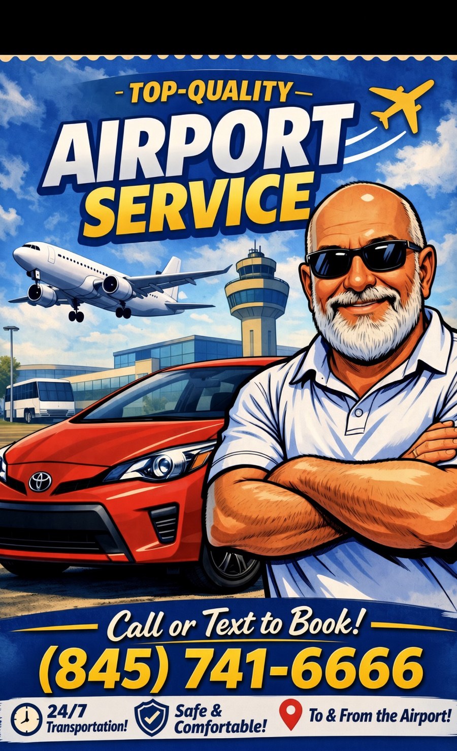 845TRIP – Professional airport transportation service
